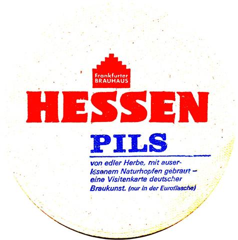 frankfurt f-he frankfurter brauhaus hessen 2a (rund215-hessen pils-blaurot) 